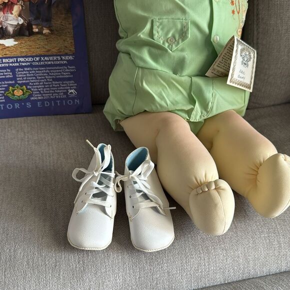 Cabbage Patch Kids Little People Red Hair Boy Birth Certificate Adoption Papers - Picture 11 of 16